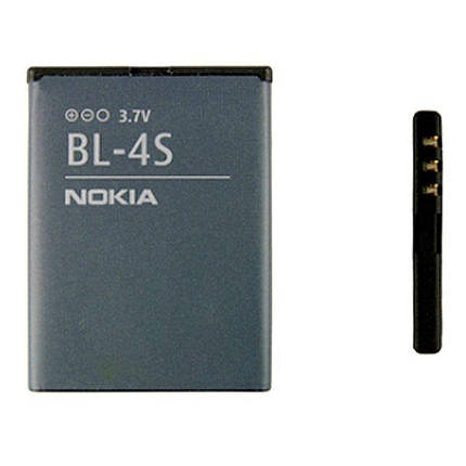 Акумулятор Nokia BL-4S для Nokia 2680, Nokia 3600, Nokia 3710, Nokia 7020, Nokia 7100(860 mA/год) ААА клас, фото 2