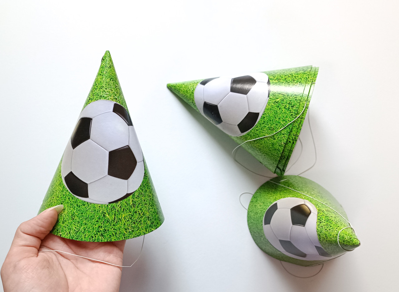 Колпачки для праздника "Football" (ID#1994468937), цена: 6 ₴, купить на ...