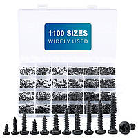 Набір Саморізів M1.2, M1.4, M1.5, M1.7, M2 - 1100 шт SPEC (SP-241100)