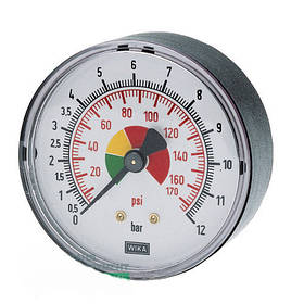 Манометр для пістолета підкачування шин STG-29 (різь ззаду) AIRKRAFT MAN-STG-29G