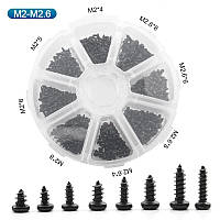 Саморізи Модельні M2;M2.6/400шт з Напівкруглою Головкою SPEC (SP-240401)