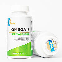 Омега-3 жирные кислоты Omega-3 ABU, EPA-DHA, 180/120, 120 капсул