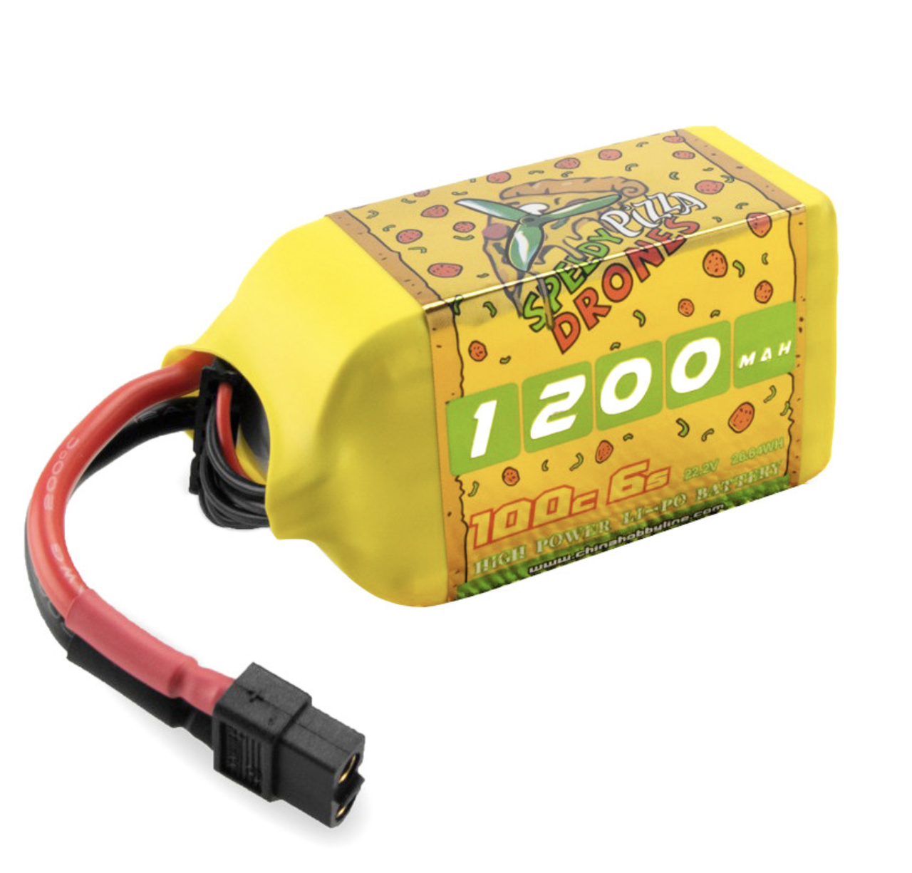 Акумулятор CNHL Speedy Pizza Drones 1200 mAh 6S 22.2V 100C XT60