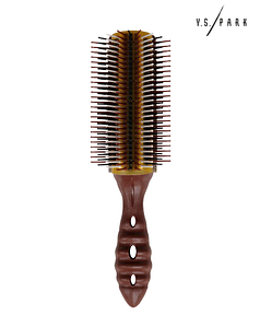 Щітка-браш для укладання Y.S.Park Dragon Air Styler YS-DB24 Choco Mix, 9 рядів