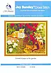 Набір для вишивання за нанесеною на канву схемою "Kitten in the garden".  AIDA 14CT printed , 57*47 см, фото 3