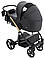 Коляска 2 в 1 Bair Onyx ECO OE-01 чорний, фото 6