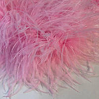 Боа п'ятишарове страусове, довжина 1,8 м, колір Pink