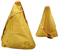 Рюкзак однолямочный на одно плечо 15L Portfolio желтый Toyvoo Рюкзак однолямковий на одне плече 15L Portfolio