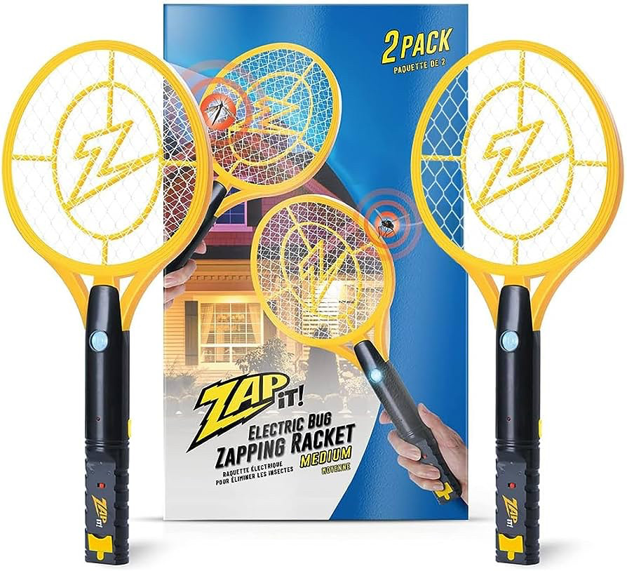 СТОК! Перезаряджувана ракетка Bug Zapper Fly Zapper