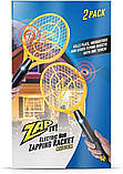 СТОК! Перезаряджувана ракетка Bug Zapper Fly Zapper, фото 7