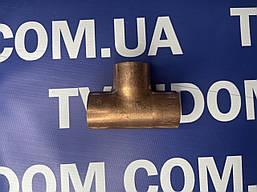 Трійник мідний Ø35mm