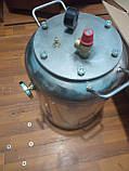 Автоклав фланцевий газовий  на 16 банок (неіржавка сталь), фото 5