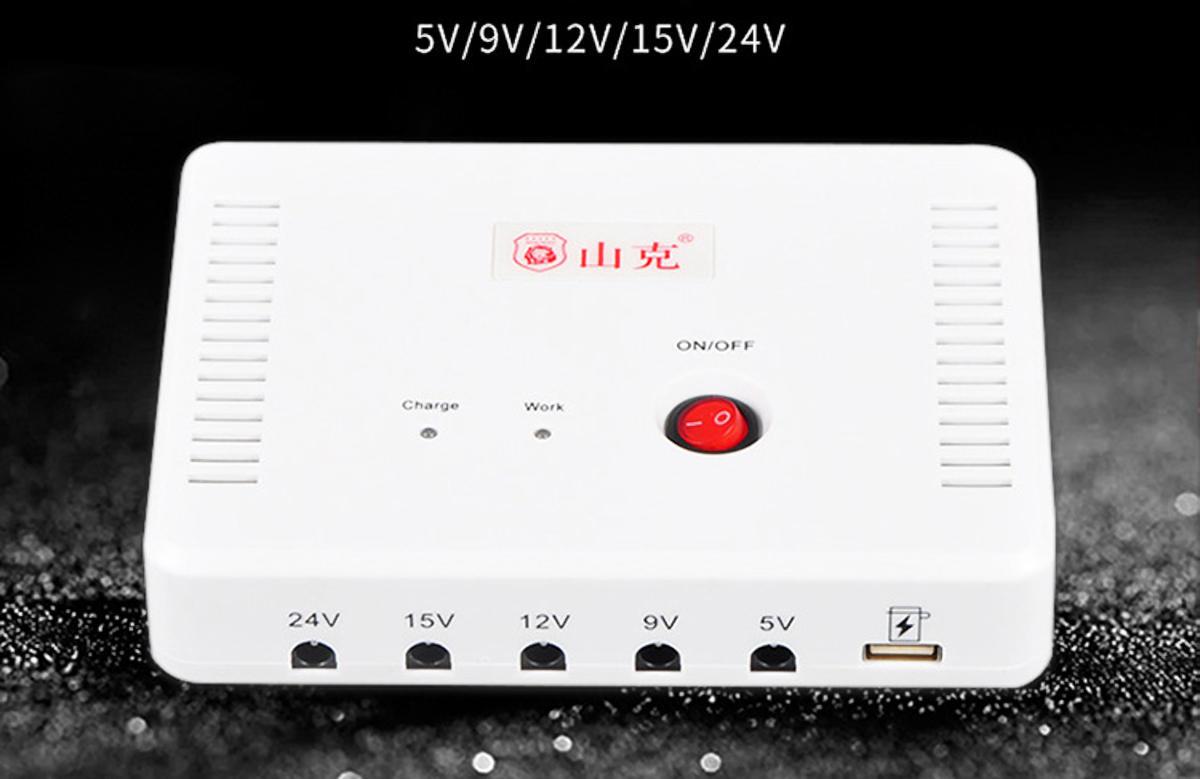 PowerBank / UPS для роутера / ИБП для сетевого оборудования 5V-24V SKE SK-616 58Wh