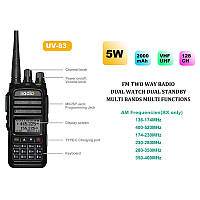 IRadio UV-83 (SATCOM) портативная рация, радиостанция