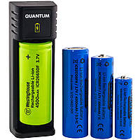 Зарядний пристрій Quantum QM-BC2010 для Li-ion 3.7V акум. 1-slot (USB)