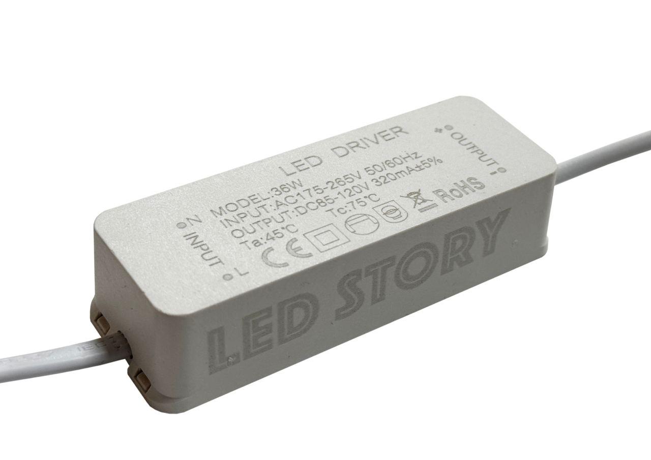 Драйвер для світлодіодної панелі 175-265v, 36W Led-Story