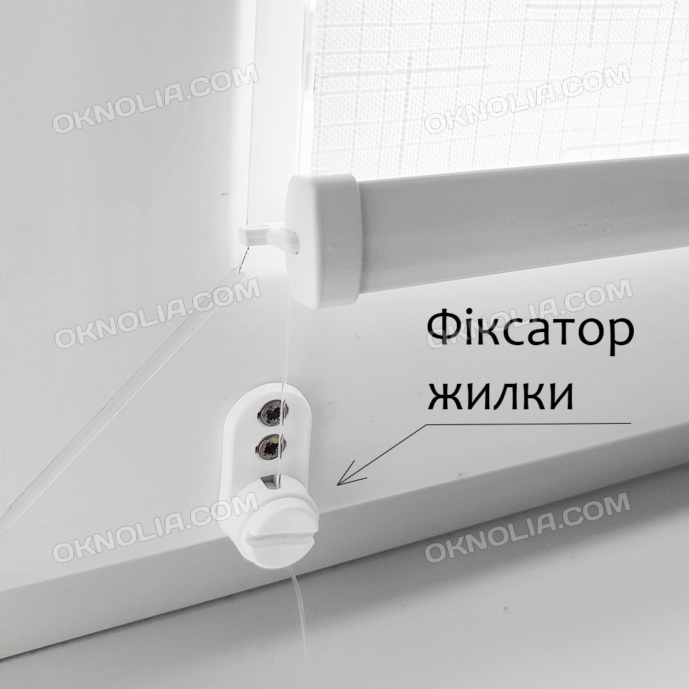 Рулонные шторы Лён 610 красный; 30х170 см - фото 4 - id-p1994540795