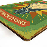 Дерев'яний постер ідея ніколи не вмирає А5, фото 3