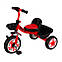 Дитячий триколісний велосипед Tilly з кошиком для іграшок Drive Червоний Art32286, фото 2