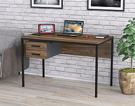 Стіл офісний L-2p з шухлядами 120*75 см TM Loft design, фото 4