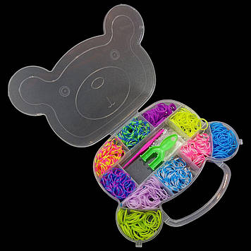 Набір резинок для плетіння "Ведмедик"