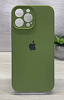 Силіконовий чохол для Apple iPhone13 Pro Max Army Green(45)