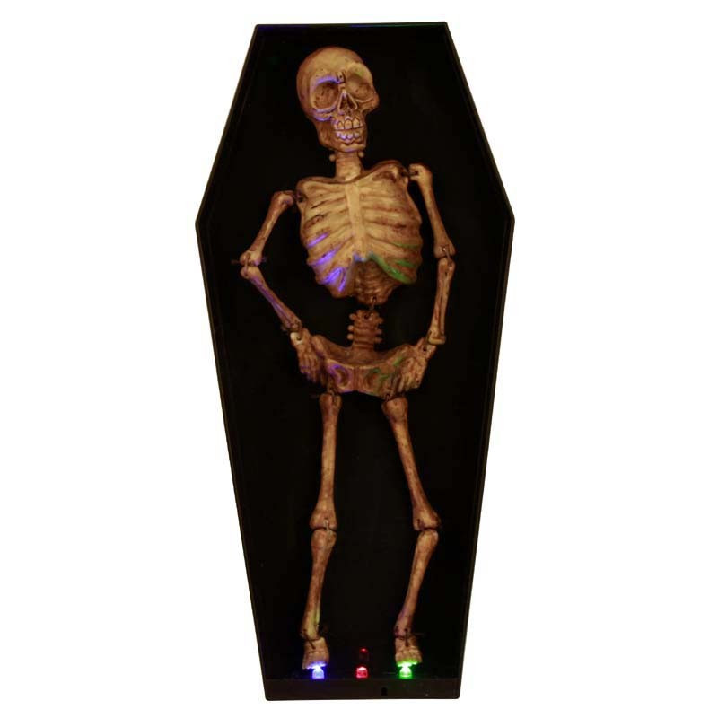 Скелет в гробу(музыкальный,весело танцующий) - фото 3 - id-p352099211