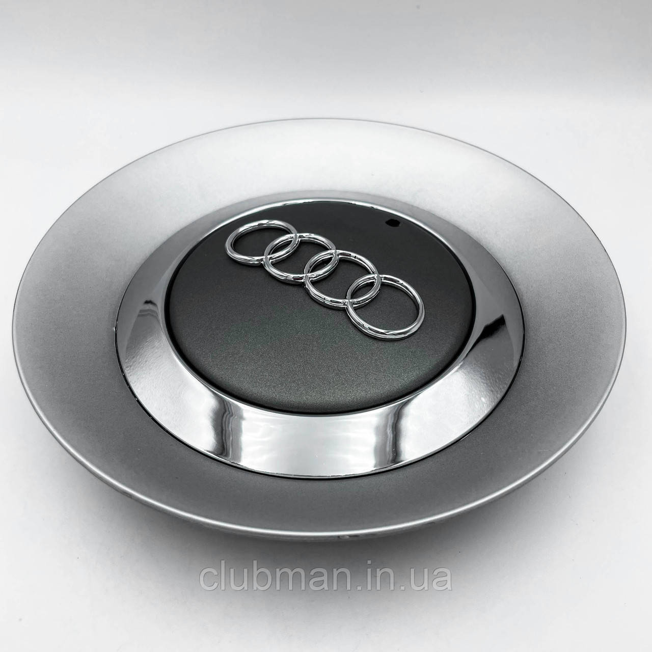 Ковпачки (заглушки) в литі диски AUDI (Ауді) 150 мм Сріблясті (8E0601165)