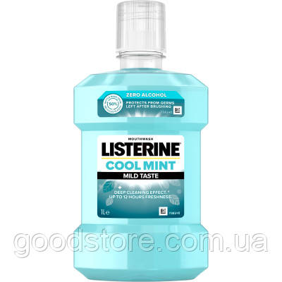 Ополіскувач для порожнини рота Listerine Свіжа м'ята 1000 мл (3574661011394/3574661619927)