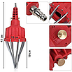 Пневматичний знімач пильників шрусу або ключ для зняття гранати діапазон розширення 20-115мм, фото 3