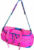 Прорезиненная дорожная сумка 45L Mistral Duffle Bag розовая Toyvoo Прогумована дорожня сумка 45L Mistral