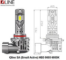 Світлодіодні лампи Qline SA (Small Active) HB3 9005 6000K (2шт)