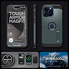 Чохол Spigen Tough Armor Mag MagSafe Abyss Green для iPhone 15 Pro Max ACS06596, фото 5