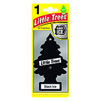 Освіжувач повітря 'Чорний лід' Little Trees 5 гр