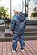 Зимовий дитячий костюм для дівчаток куртка + штани зріст 104,110, 116,122,128., фото 7