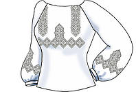 СВЖ-78. Заготовка для вишиванки бісером (нитками) Жіноча сорочка