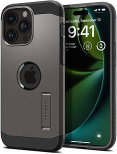Чохол Spigen Tough Armor Mag MagSafe Gunmetal для iPhone 15 Pro Max ACS06593