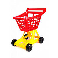 Дитяча ігрова "Візка для супермаркету" ТехноК 4227TXK, 56х47х36.5 см (Червоний) Toyvoo