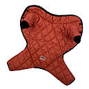 Комбінезон двосторонній 40 см (об'єм до 62см) червоний/чорний розм 7 для собак, фото 2