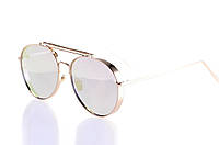 Класичні жіночі круглі окуляри сонцезахисні очки на літо Toyvoo
