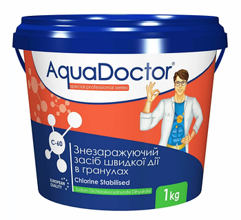 Хлор AquaDoctor C-60 1 кг у гранулах