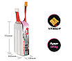 Акумулятор GNB 520mAh 6S 22.8 V 80C HV XT30, фото 3