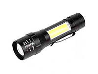 Ліхтар ручний акум. COB light flashlight, 00006298 ТМ SFX BP