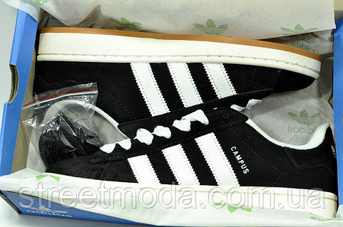 Adidas campus black size 6 discount