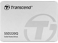 Твердотільний диск 2.5"  2TB  Transcend SSD220Q   (SATA 6Gb/s, QLC NAND, 550/500 MB/s) (TS2TSSD220Q) (код