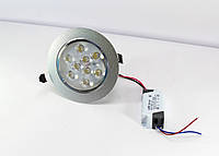 Лампочка LED LAMP 9W Врезная круглая точечная 1404