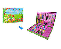 Детский набор для рисования MK 3226 в чемодане (Сказка) Toyvoo Дитячий набір для малювання MK 3226 у валізі