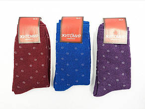 Жіночі термо шкарпетки махрові Житомир квіточка  35-41 мікс кольорів 12 пар/уп