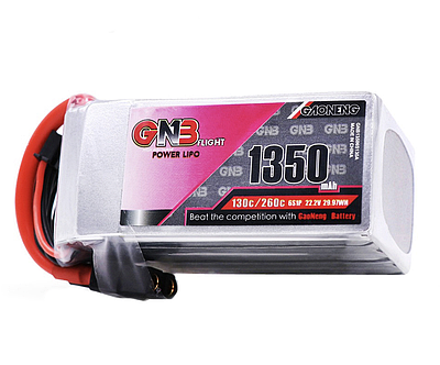 Аккумулятор GNB 1100mAh 6S 22.2V 130C LiPo XT60