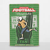 Дерев'яний постер American football А5, фото 7